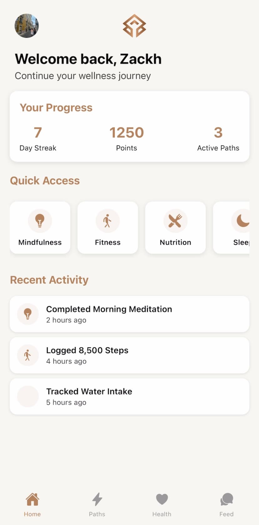 ElevatiaRN App Screenshot 1